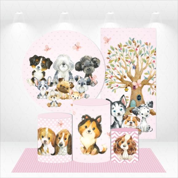 Conjunto de Capas Painel e Cilindros Pets