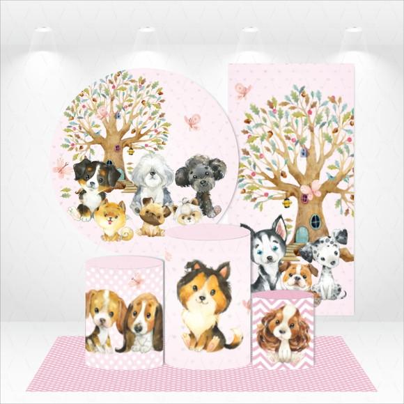 Conjunto de Capas Painel e Cilindros Pets