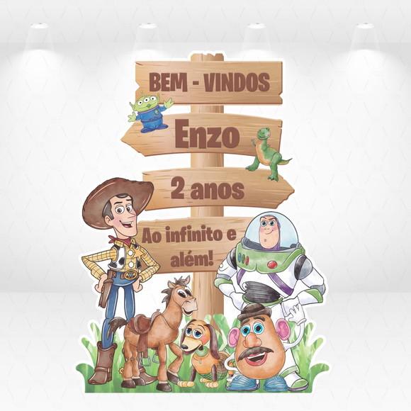 Display / Totem 1,2m Desmontável Toy Story