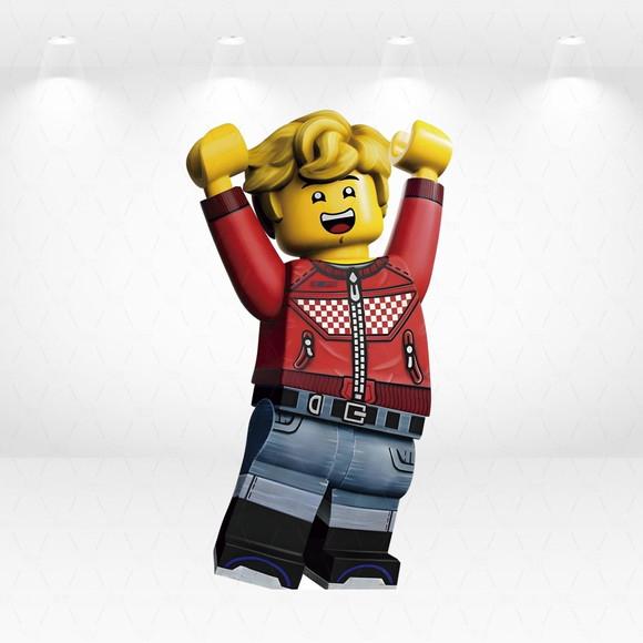Display / Totem 1,3m Lego Cooper Desmontável