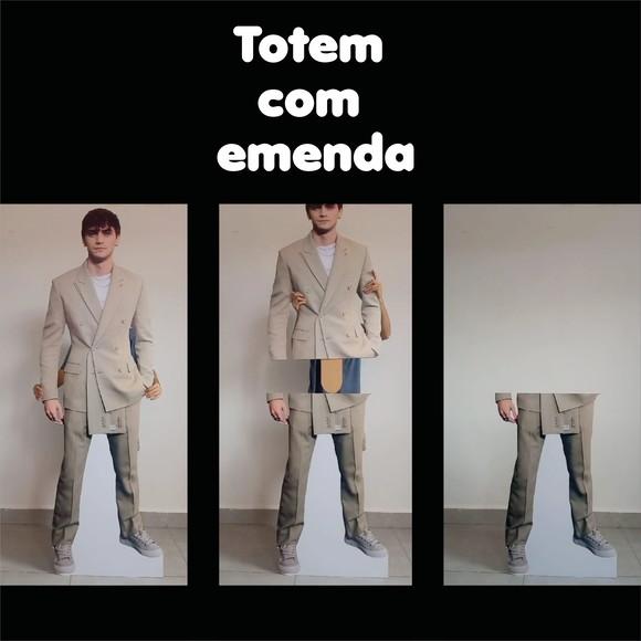 Display / Totem 1,2m Personalizado Desmontavel