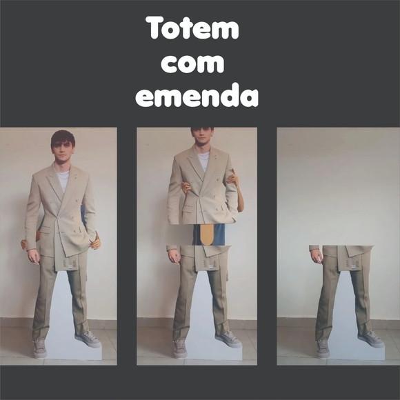 Display / Totem 1,3m Pequena Sereia e Seus Amigos