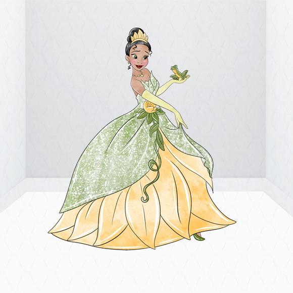 Display / Totem 1,3m Princesa Tiana