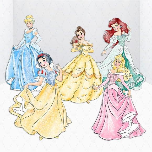 Display / Totem 1,3m Princesas Desmontável