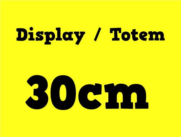 Display / Totem 30cm de Mesa Personalizado