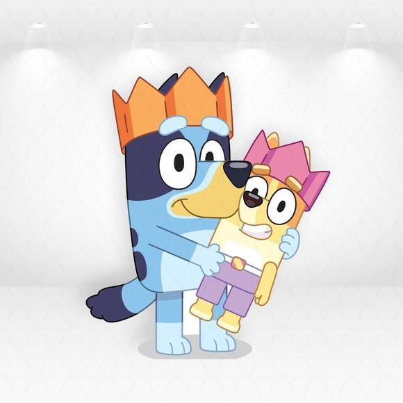Display / Totem de Chão Bluey 90cm