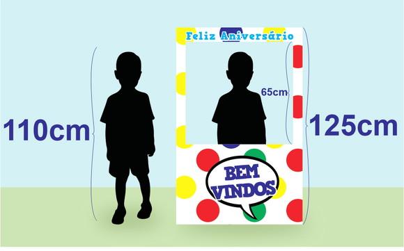 Display / Totem Fotográfico Personalizado 1,3m