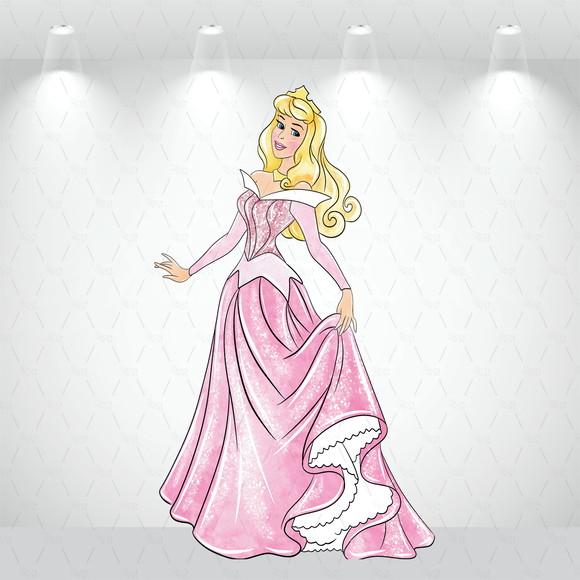 Display / Totem Princesa Bela Adormecida 1,3m