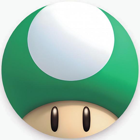 Kit 12 Capas de Sousplat Simples Cogumelo Mario Bros