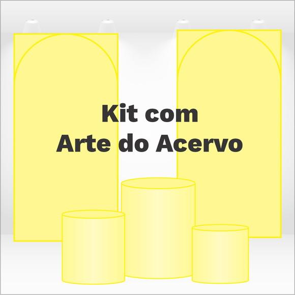 Kit de Capas de Painel e Cilindros - Artes do Acervo