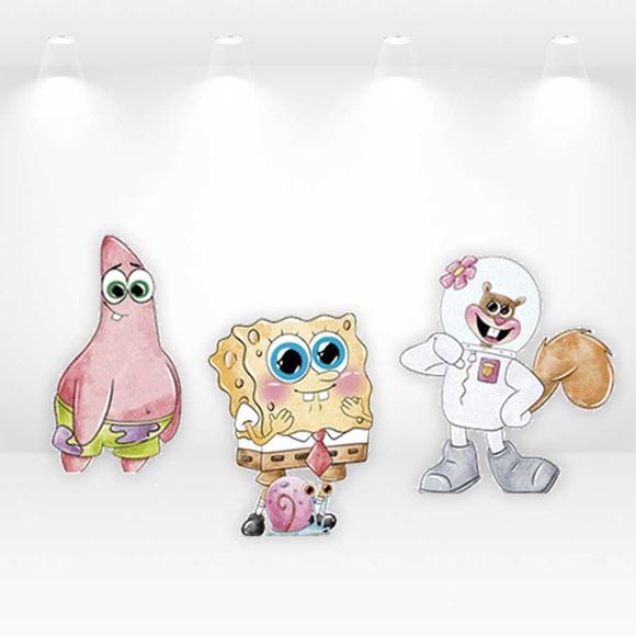 Kit Display / Totem Bob Esponja 80cm