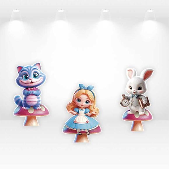 Kit Display / Totem Alice no País das Maravilhas 80cm