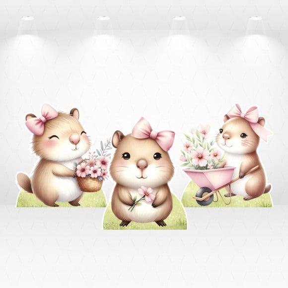 Kit Display / Totem Capivara 80cm