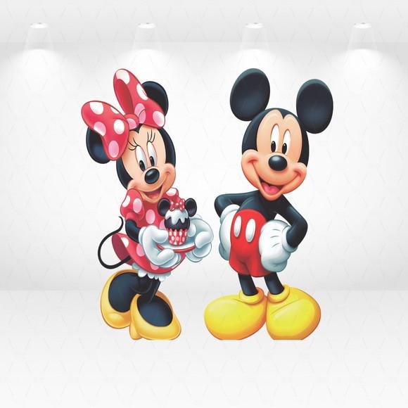Kit Display / Totem de Chão Mickey e Minnie 90cm