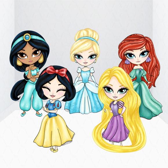 Kit Display / Totem de Chão Princesas 1,3m