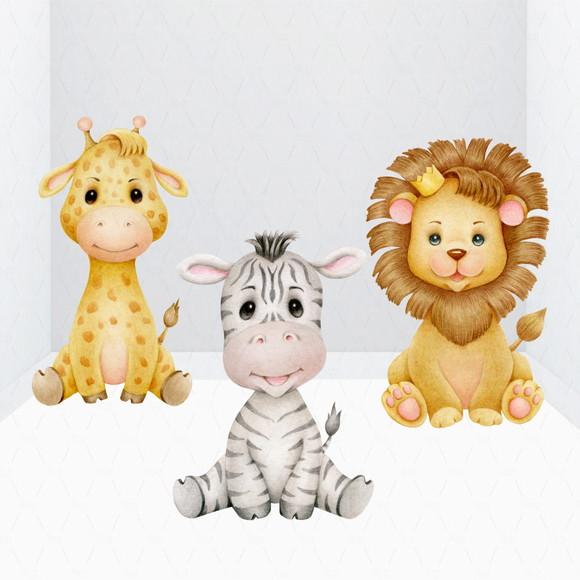 Kit Display / Totem de Chão Safari 1,3m