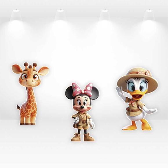 Kit Display / Totem Minnie Safari 80cm