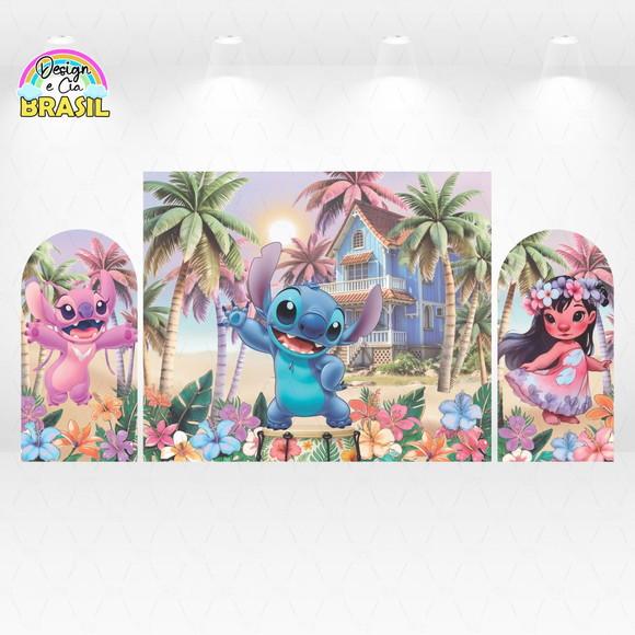 Kit Painéis Lilo Stitch e Angel