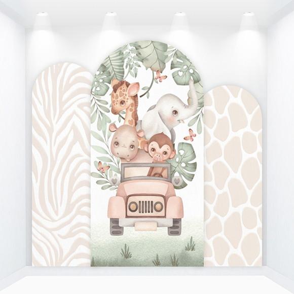 Kit Painéis Romanos Vestfácil Safari