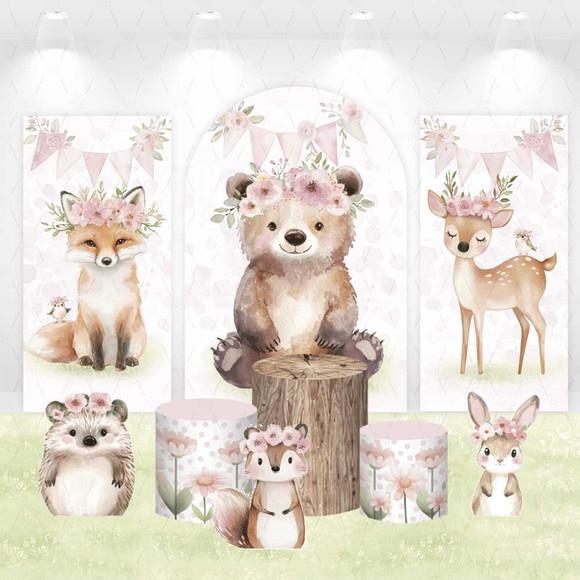 Kit Painéis Vestfácil, Cilindros e Displays Bosque Encantado