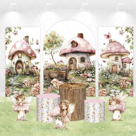 Kit Painéis Vestfácil, Cilindros e Displays Jardim das Fadas