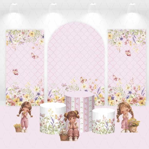 Kit Painéis Vestfácil, Cilindros e Displays Jardim Encantado
