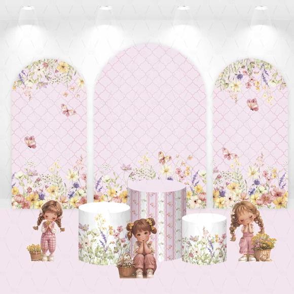 Kit Painéis Vestfácil, Cilindros e Displays Jardim Encantado