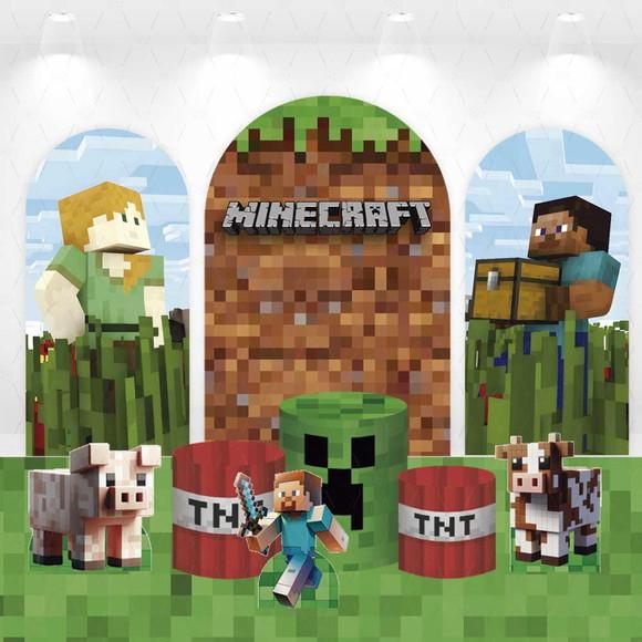 Kit Painéis Vestfácil, Cilindros e Displays Minecraft