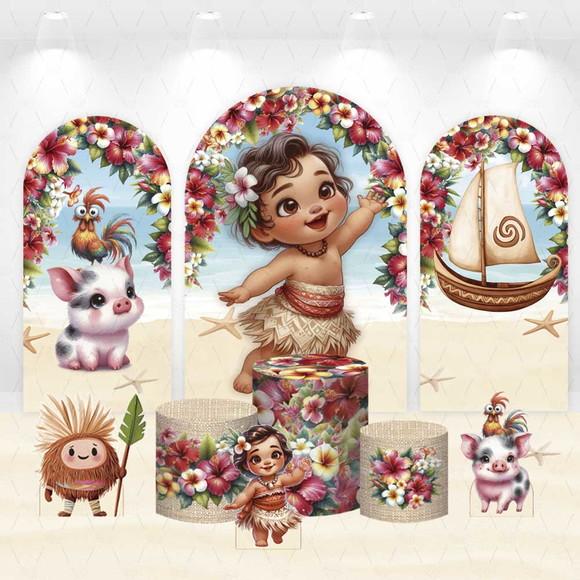 Kit Painéis Vestfácil, Cilindros e Displays Moana Baby