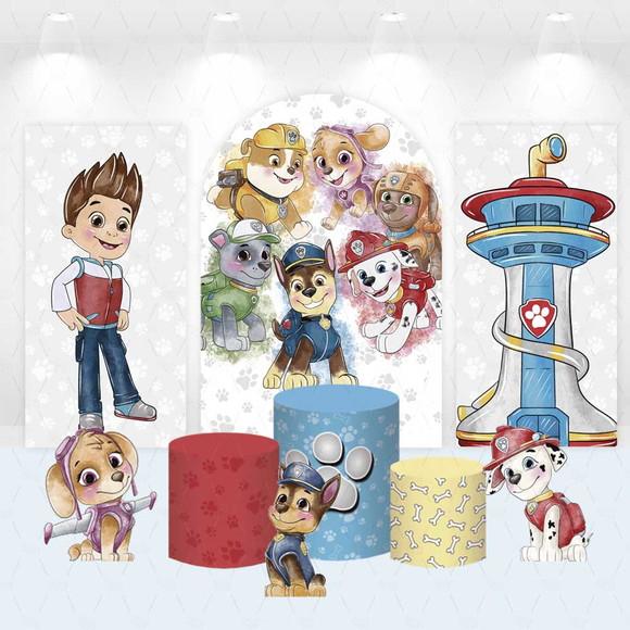 Kit Painéis Vestfácil, Cilindros e Displays Patrulha Canina