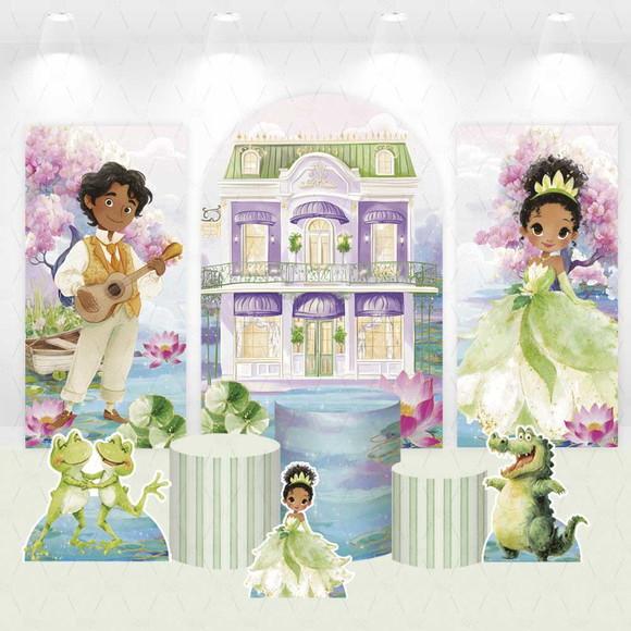 Kit Painéis Vestfácil, Cilindros e Displays Princesa Tiana