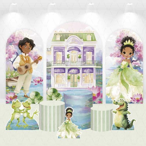 Kit Painéis Vestfácil, Cilindros e Displays Princesa Tiana
