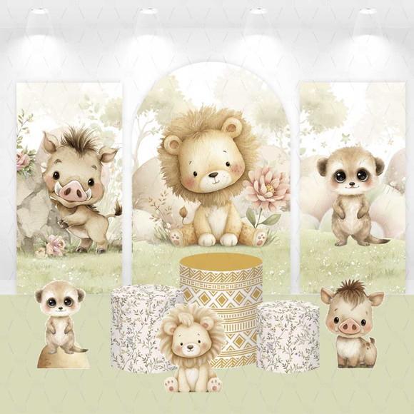 Kit Painéis Vestfácil, Cilindros e Displays Rei Leão Baby