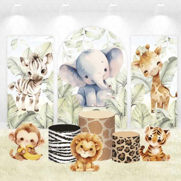 Kit Painéis Vestfácil, Cilindros e Displays Safari Baby