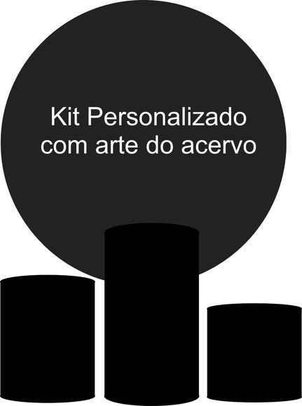 Kit Painel + Capas de Cilindros Personalizado com Arte do Ac