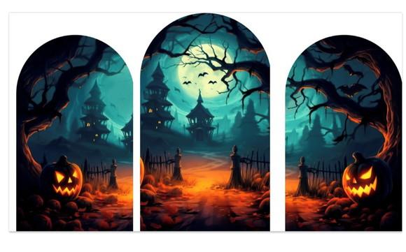 Kit Romanos Haloween com Forro