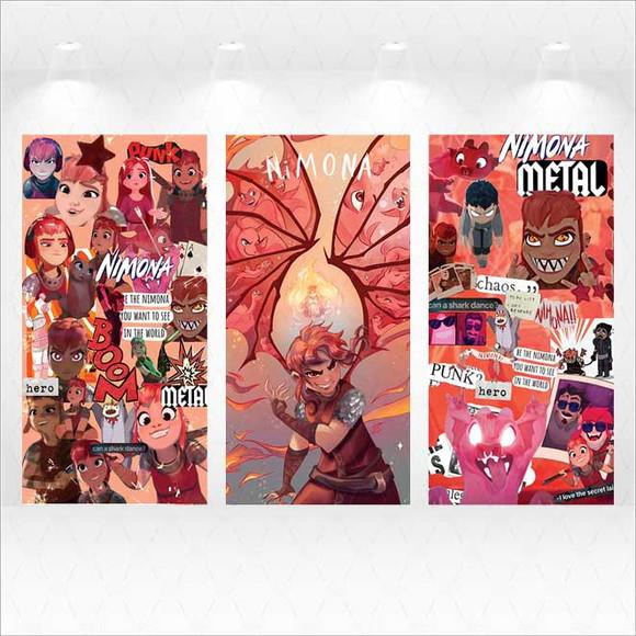Kit Romanos ou Retangulares Nimona 2x1m