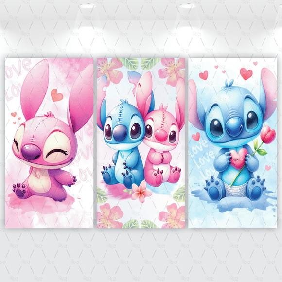 Kit Romanos ou Retangulares Stitch 2x1m