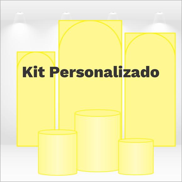 Kit Trio de Capas de Painel e Cilindros Personalizadas