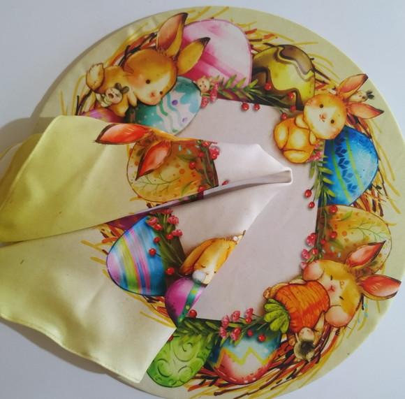 Kit sousplat personalizado