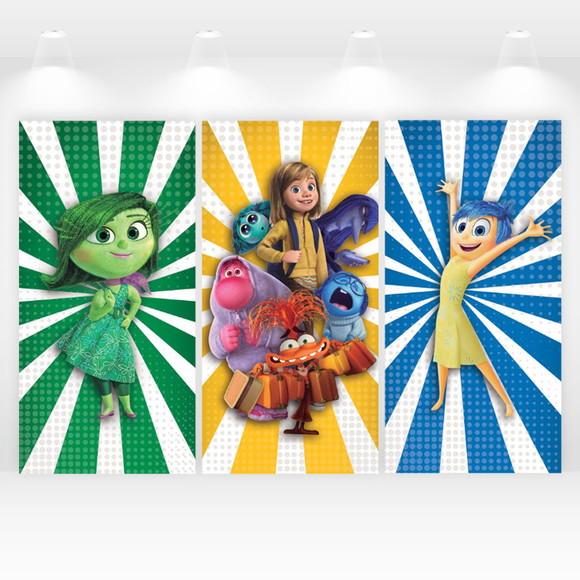 Kit Trio de Painéis Vestfácil Divertidamente