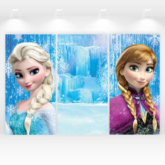 Kit Trio de Painéis Vestfácil Frozen