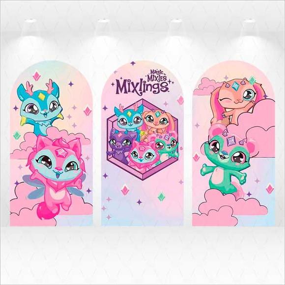 Kit Trio de Painéis Vestfácil Magic Maxies Mixling