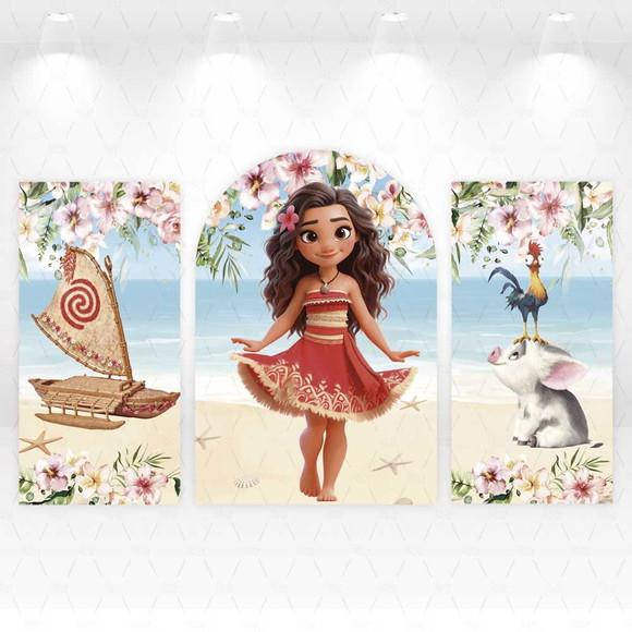 Kit Trio de Painéis Vestfácil Moana