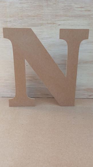 Letra Personalizada em mdf Cru- 70cm