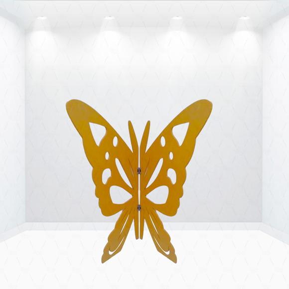 Painel 3d Borboleta - Pintado