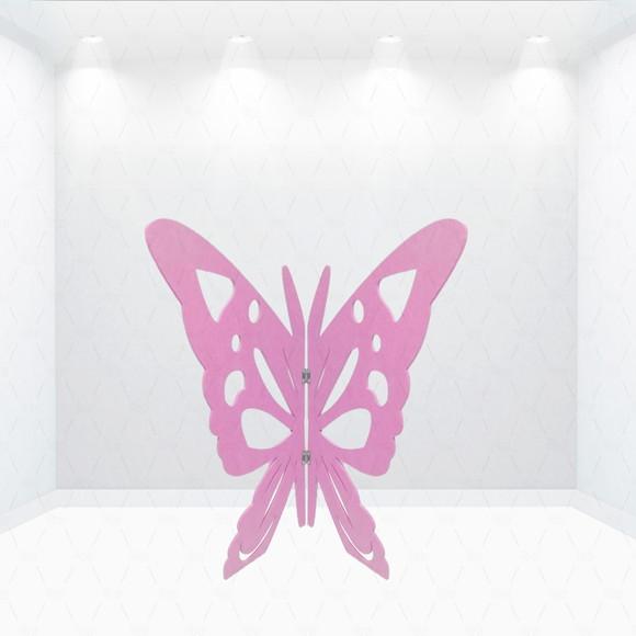 Painel 3d Borboleta - Pintado