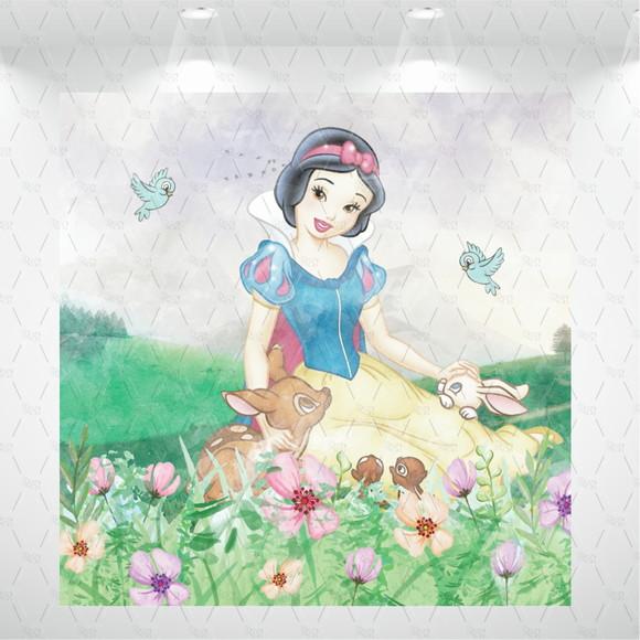 Painel branca de neve- 1x0,8m