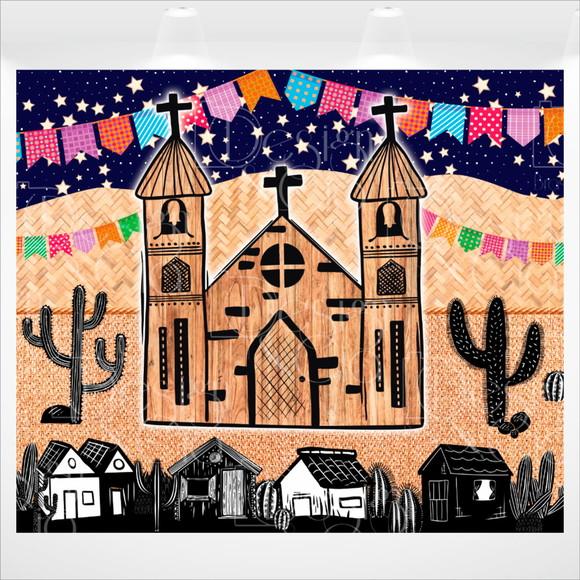 Painel Festa Junina 4,5m X3,8m