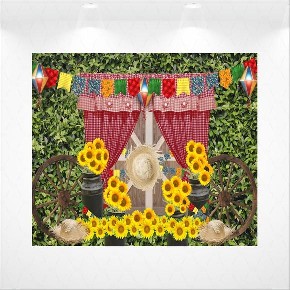 Painel Festa Junina 3,5x3m